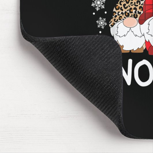 おもしろいクリスマス格言ぶら下がったが私のノミーズの男性と マウスパッド (コーナー)