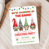 おもしろいクリスマス格言クリスマスパーティの招待状 招待状