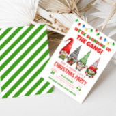 おもしろいクリスマス格言クリスマスパーティの招待状 招待状