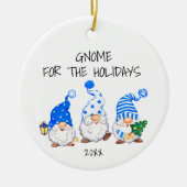 おもしろいクリスマス格言 セラミックオーナメント (正面)