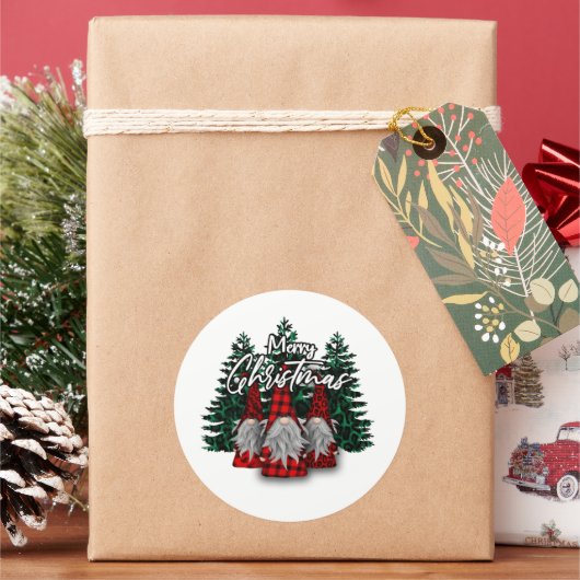 おもしろいクリスマス格言 ラウンドシール (クリスマス)