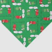 おもしろいクリスマス漫画料理スパイス 薄葉紙 (詳細)