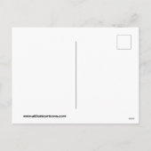 おもしろいクリスマス用はがき シーズンポストカード (裏面)