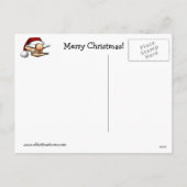 おもしろいクリスマス用はがき シーズンポストカード (裏面)