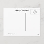 おもしろいクリスマス用はがき シーズンポストカード (裏面)