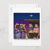 おもしろいクリスマス用はがき シーズンポストカード (正面/裏面)