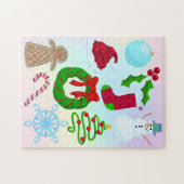 おもしろいクリスマス用品パズル ジグソーパズル (横)