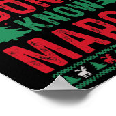 おもしろいクリスマス私はマーゴを知らない ポスター (角)