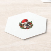 おもしろいクリスマス英語 ペーパーコースター (アングル)