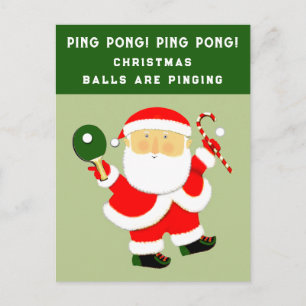 おもしろいクリスマス葉書 シーズンポストカード