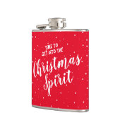 おもしろいクリスマス贈り物白象パーティーモダン フラスク (左)