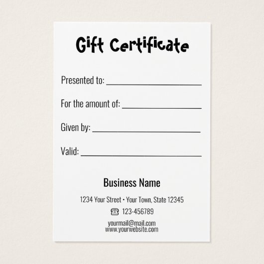 おもしろいクリスマス赤ノーズのトナカイのギフトカード (裏面)