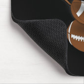 おもしろいクリスマス雪だるま マウスパッド (コーナー)