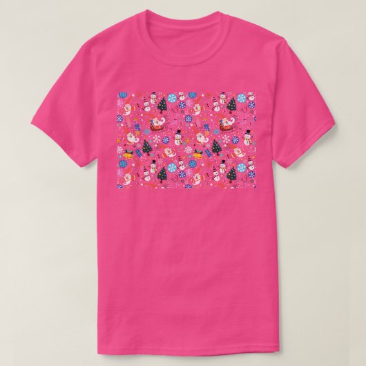 おもしろいクリスマス顔マスク1 Tシャツ (デザイン正面)