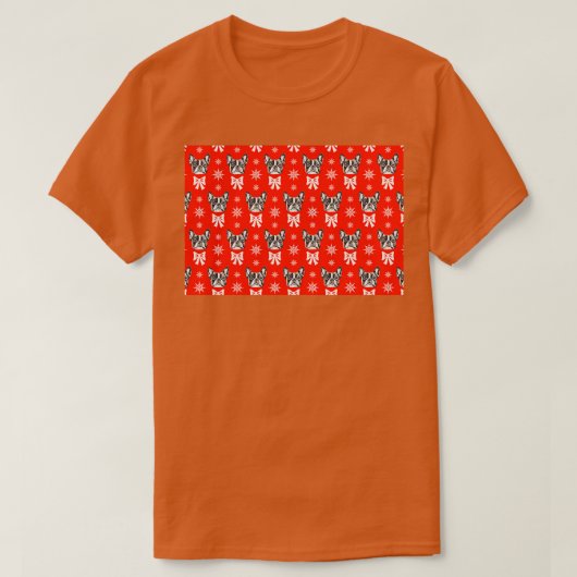 おもしろいクリスマス顔マスク7 Tシャツ (デザイン正面)