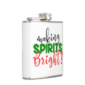 おもしろいクリスマス飲酒パーティー休日 フラスク (右)