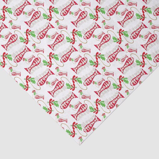 おもしろいクリスマス魚釣りメリーフィッシュマス♫♥ 薄葉紙 (詳細)