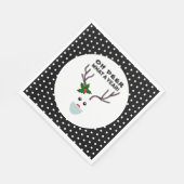 おもしろいクリスマス2021ああ親愛何A年トナカイ スタンダードランチョンナプキン (角)