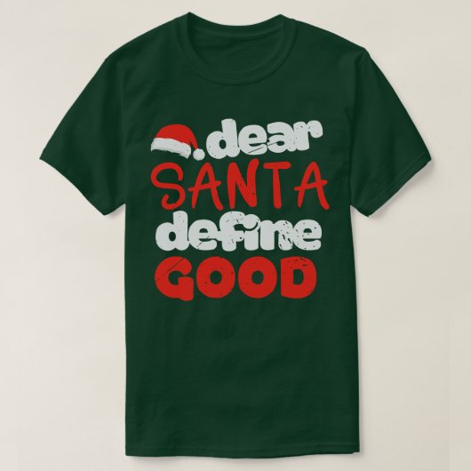 おもしろいクリスマス5 Tシャツ (デザイン正面)
