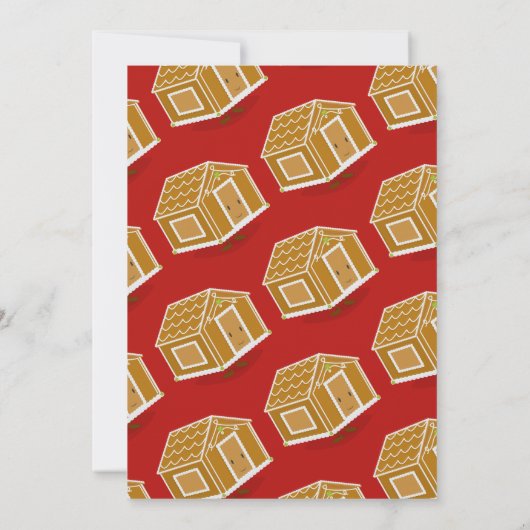 おもしろいクリスマス7月パーティの招待状 招待状 (裏面)