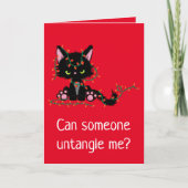 おもしろいクリスマス カード (正面)