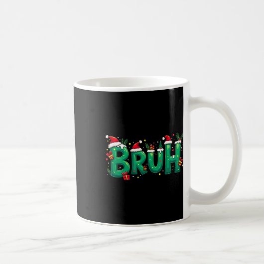 おもしろいクリスマス コーヒーマグカップ (右)