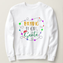 おもしろいクリスマス:サンタに持って来て