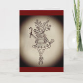 おもしろいクリスマス シーズンカード (正面)