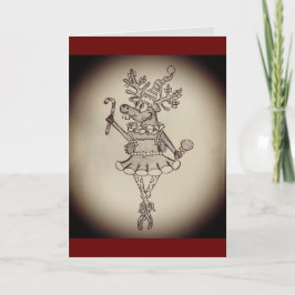 おもしろいクリスマス シーズンカード