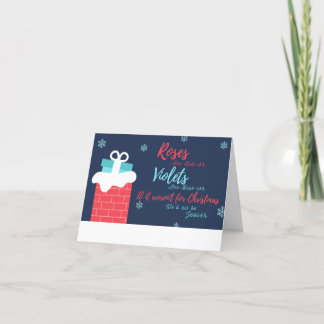 おもしろいクリスマス シーズンカード