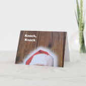 おもしろいクリスマス シーズンカード (正面)