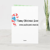 おもしろいクリスマス シーズンカード (裏面)