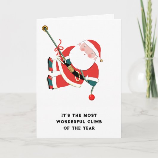 おもしろいクリスマス シーズンカード (正面)