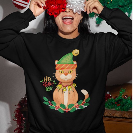 おもしろいクリスマス スウェットシャツ