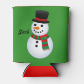 おもしろいクリスマス・ストッキングのスタッファークーラーボックス名 缶クーラー (正面)