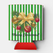 おもしろいクリスマス・ストッキングのスタッファークーラーボックス名 缶クーラー (裏面)