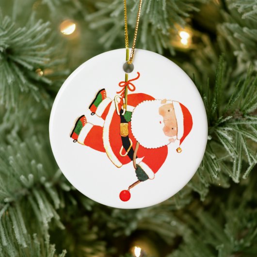 おもしろいクリスマス セラミックオーナメント (ツリー)