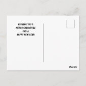 おもしろいクリスマス ポストカード (裏面)