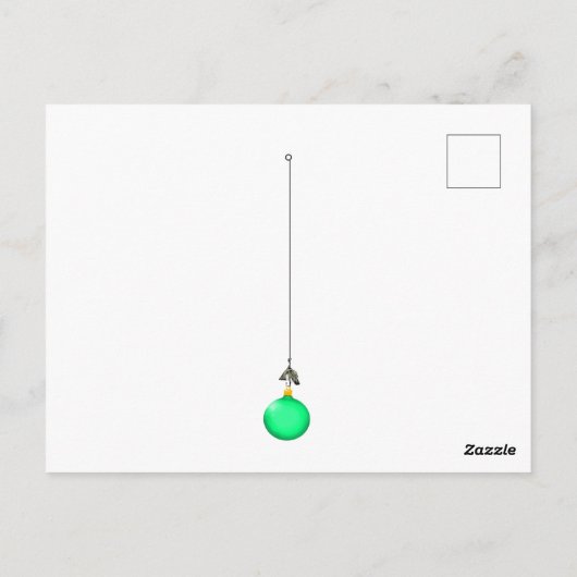 おもしろいクリスマス ポストカード (裏面)