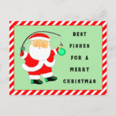 おもしろいクリスマス ポストカード (正面)