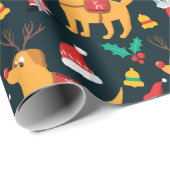 おもしろいクリスマス ラッピングペーパー (ロールコーナー)