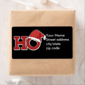 おもしろいクリスマス ラベル (インサイチュ)