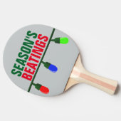 おもしろいクリスマス 卓球ラケット (横)