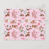 おもしろいクリスマス – 印刷可能デジタルデザイン ポストカード (正面)