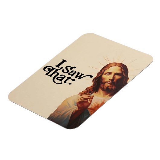 おもしろいクリスマス、私はイエスを見た、私は見た マグネット (左側)