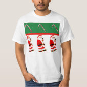 おもしろいクリスマス Tシャツ (正面)
