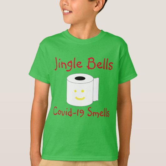 おもしろいクリスマス Tシャツ (正面)