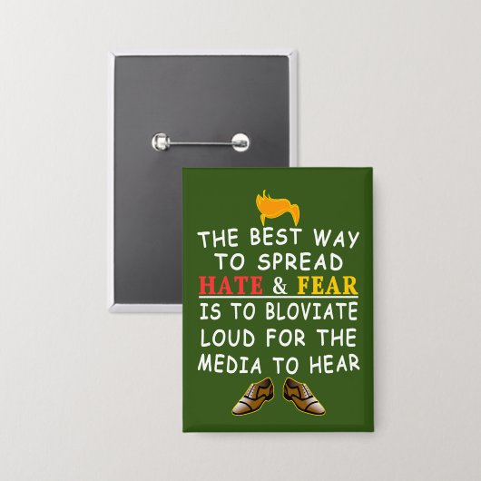 おもしろいクリスマスBS最高のを広げる方法を切り詰める 缶バッジ (正面/裏面)