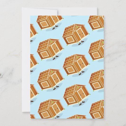 おもしろいクリスマスin 7月パーティの招待状 招待状 (裏面)