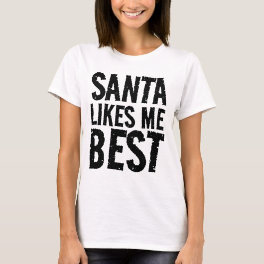 おもしろいクリスマスTシャツ Tシャツ (正面)